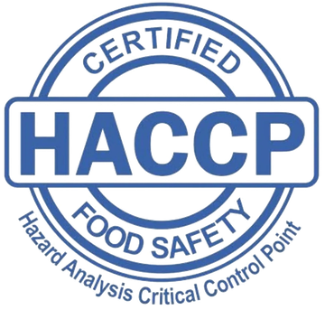 HACCP Certified — Food Safety